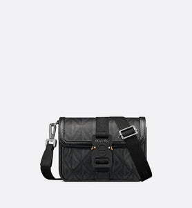 Dior Hit the Road Mini Bag • Black CD Diamond Canvas