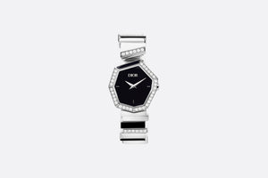GEM DIOR 16.5 cm • Ø 27 mm (1”), Steel, Mother-of-Pearl and Diamonds