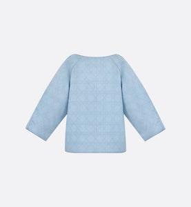 Newborn Gift Set • Sky Blue Cannage Cotton Voile