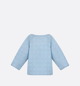 Newborn Gift Set • Sky Blue Cannage Cotton Voile