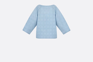 Newborn Gift Set • Sky Blue Cannage Cotton Voile