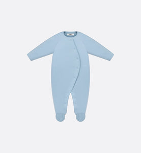 Newborn Gift Set • Sky Blue Cannage Jersey and Cotton Voile