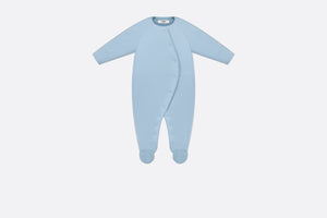 Newborn Gift Set • Sky Blue Cannage Jersey and Cotton Voile