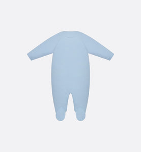 Newborn Gift Set • Sky Blue Cannage Jersey and Cotton Voile