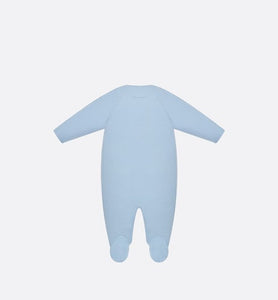 Newborn Gift Set • Sky Blue Cannage Jersey and Cotton Voile