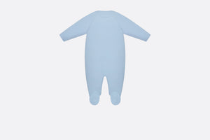 Newborn Gift Set • Sky Blue Cannage Jersey and Cotton Voile