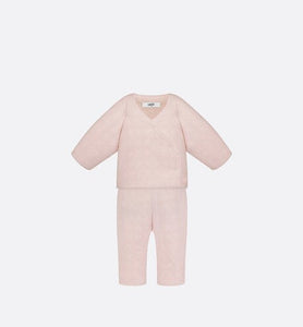 Newborn Gift Set • Pale Pink Cannage Cotton Voile