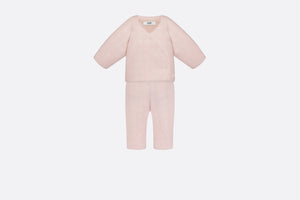 Newborn Gift Set • Pale Pink Cannage Cotton Voile
