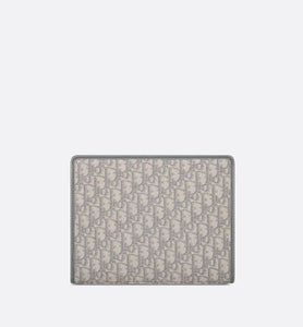 Medium 30 Montaigne Pouch • Gray Dior Oblique Jacquard
