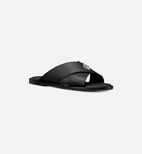 Dior Alias Sandal • Black Grained Calfskin