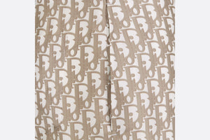 Dior Oblique Bermuda Shorts • Beige Silk Twill