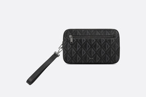 Toiletry Bag • Black CD Diamond Canvas