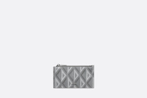 Zipped Card Holder • Dior Gray CD Diamond Canvas