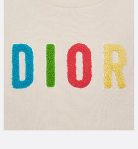 Kid's T-Shirt • Light Beige Thick Cotton Jersey