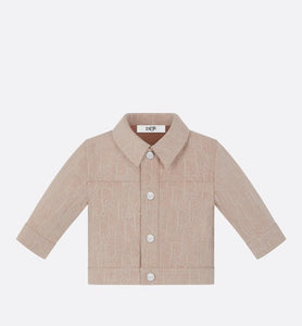 Baby Jacket • Beige Dior Oblique Cotton Denim