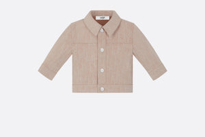Baby Jacket • Beige Dior Oblique Cotton Denim