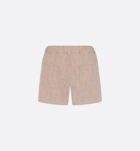 Baby Shorts • Beige Dior Oblique Cotton Denim