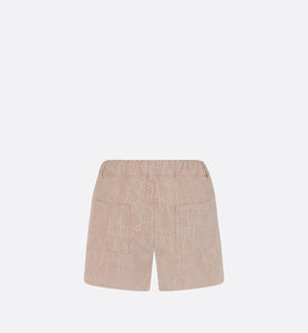 Baby Shorts • Beige Dior Oblique Cotton Denim