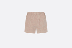 Baby Shorts • Beige Dior Oblique Cotton Denim