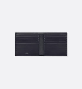 Wallet • Navy Blue CD Diamond Canvas – Curated Sense
