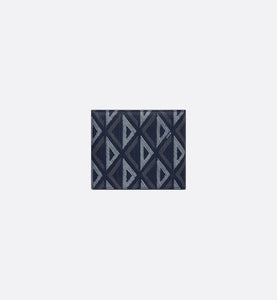Wallet • Navy Blue CD Diamond Canvas