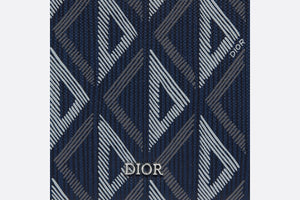 【無料郵送/関税込/正規品】 Dior CD Diamond Canvas Wallet Bla 2ESBH069DCO_H43E CD DIAMOND Canvas Mens Bifold Wallet Black