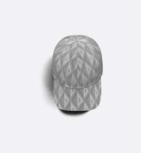 CD Diamond Baseball Cap • Gray Technical Nylon Jacquard