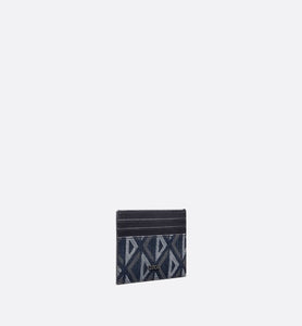 Card Holder • Navy Blue CD Diamond Canvas