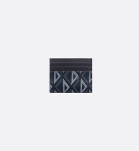 Card Holder • Navy Blue CD Diamond Canvas