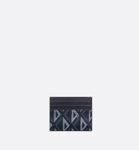 Card Holder • Navy Blue CD Diamond Canvas