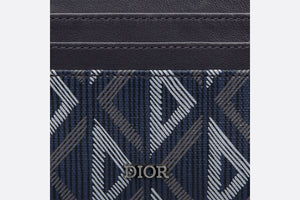 Card Holder • Navy Blue CD Diamond Canvas