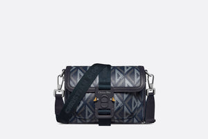 Dior Hit The Road Mini Bag • Navy Blue CD Diamond Canvas