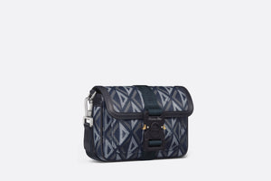 Dior Hit The Road Mini Bag • Navy Blue CD Diamond Canvas