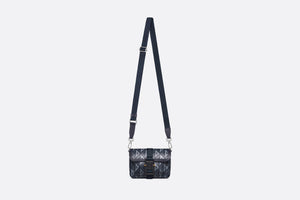 Dior Hit The Road Mini Bag • Navy Blue CD Diamond Canvas