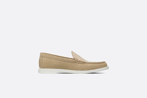 Dior Granville Loafer • Beige Dior Oblique Suede and Jacquard