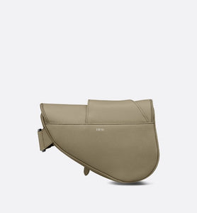 Saddle Bag • Beige Grained Calfskin