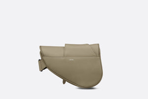 Saddle Bag • Beige Grained Calfskin