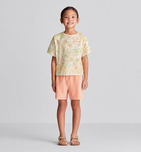 Kid's Shorts • Light Coral Pink Velvet