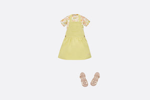 Baby T-Shirt • Multicolor Cotton Jersey with Floral Print