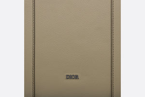 Dior Lingot 50 Bag • Beige Grained Calfskin