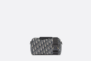 Dior Lingot 22 Bag • Beige and Black Dior Oblique Jacquard