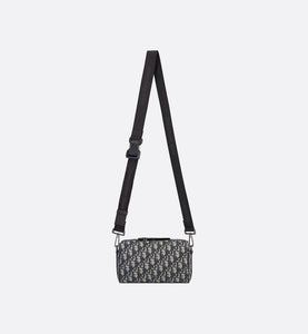 Dior Lingot 22 Bag • Beige and Black Dior Oblique Jacquard