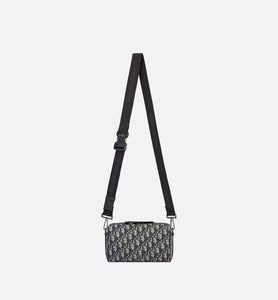 Dior Lingot 22 Bag • Beige and Black Dior Oblique Jacquard