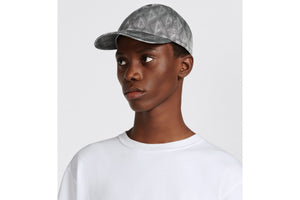 CD Diamond Baseball Cap • Gray Technical Nylon Jacquard