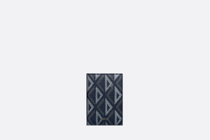 Bi-Fold Card Holder • Navy Blue CD Diamond Canvas