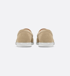 Dior Granville Loafer • Beige Dior Oblique Suede and Jacquard