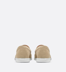 Dior Granville Loafer • Beige Dior Oblique Suede and Jacquard
