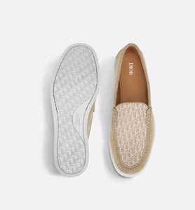 Dior Granville Loafer • Beige Dior Oblique Suede and Jacquard