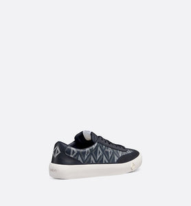 B101 Sneaker • Navy Blue CD Diamond Canvas, Smooth Calfskin and Nubuck