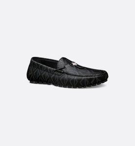 Loafer • Black CD Diamond Grained Leather